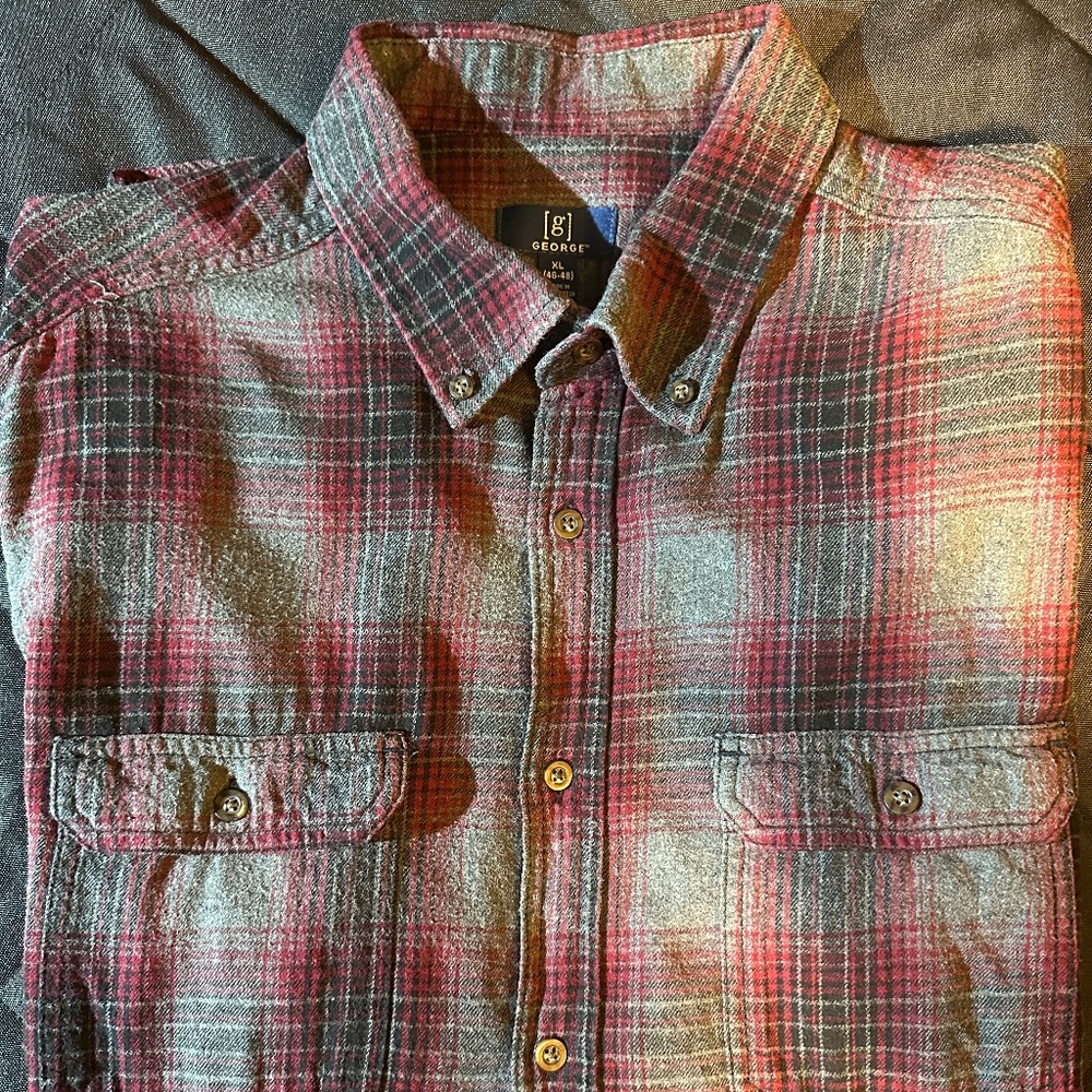 Flannel long sleeve shirt
